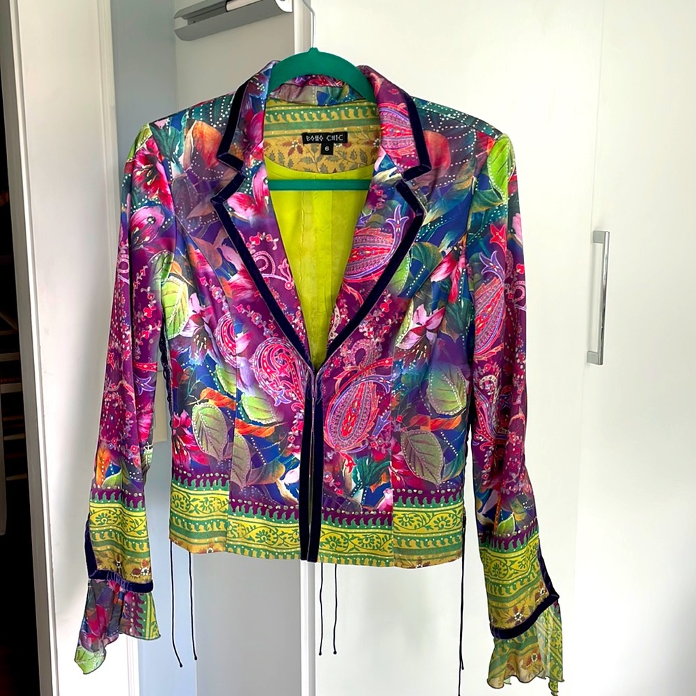 Fabulous multi color jacket!